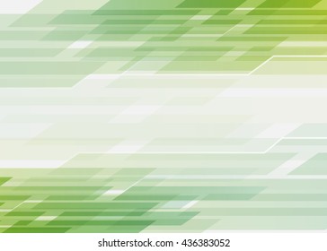 Abstract Backgrounds From Rectangles and Transparency Effect on Green/Yellow Background. Vector Illustration.