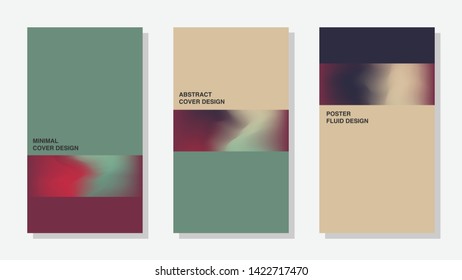 Abstract background's set, vector illustration design.