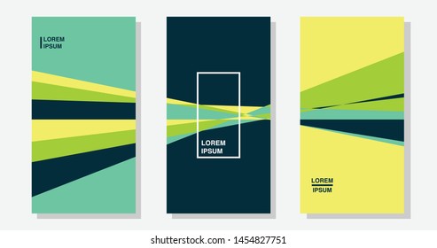 Abstract background's set, vector illustration design. 4k resolution.