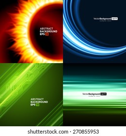 Abstract backgrounds set vector modern design can be use for Business Brochures, Flyers, Website Banners, Corporate Report, Presentation, Advertising templates