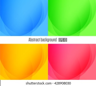 Abstract backgrounds set for your design banner, poster, flyer, card, postcard, cover, brochure.