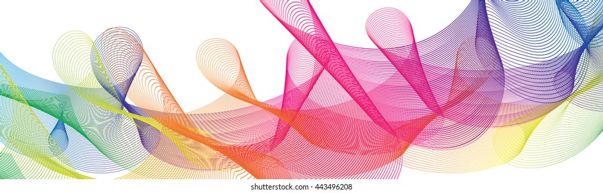 Abstract Backgrounds smoke rainbow of colors