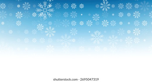 Fondos abstractos de nieve sobre fondos azules, ilustración Fondo de pantalla