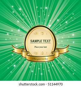 Abstract backgrounds with stars, illustration