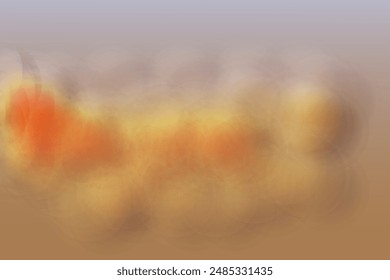 Abstract backgrounds of sunset golden colored bokeh at the shore