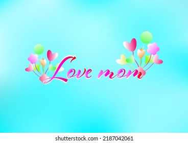 Abstract backgrounds texture wallpaper decoration lovely mother's day card sweeties colorful pattern art graphic design modern style vector and illustration EPS10