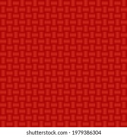Abstract backgrounds textured wallpaper backdrop wih weaving line red colorful textile fabric pattern seamless art design vector and illustration