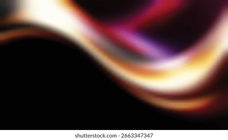 Fondos abstractos, un tema de luz cálida y brillante contra un fondo oscuro.