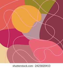 Fondos abstractos para diseños únicos: formas y colores inspiradores que crean una atmósfera atractiva en cualquier proyecto