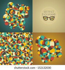 Abstract backgrounds. Vector illustration.