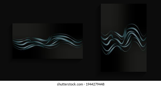 Abstract backgrounds with zigzag lines for background cards, covers, banners, wallpapers, social media backgrounds