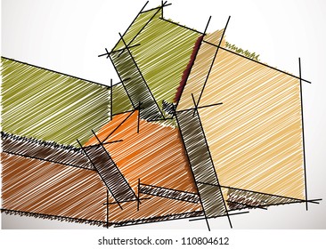 Abstract background.Stone splinters.,Eps10 .Image contain transparency and various lending modes
