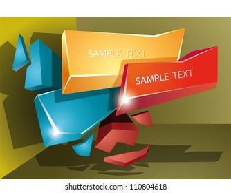 Abstract background.Stone splinters.,Eps10 .Image contain transparency and various lending modes