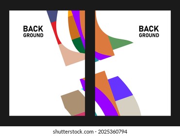 Abstract background.Suitable for landing page, web, poster, vector background