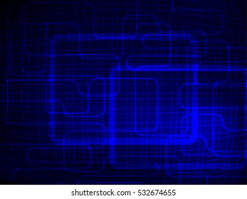 abstract  background.technology circuit board.Illustration technology concept.