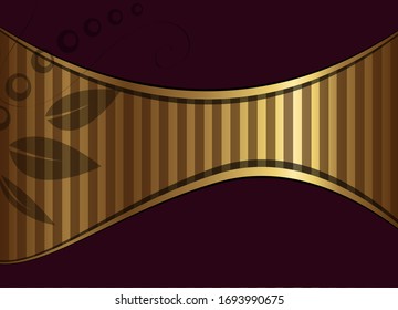 Abstract backgroung gold, vector illustration.