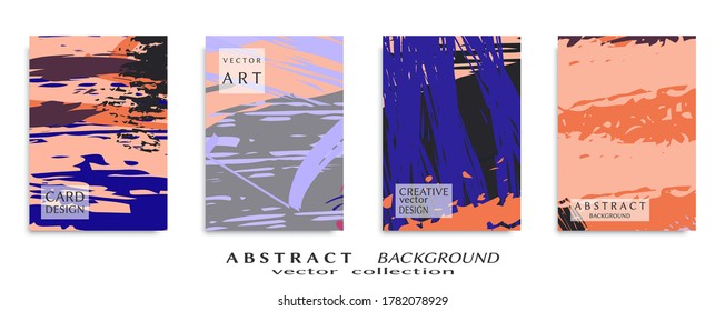 Abstrakte Hintergrundbilder, Grunge-Textur. Minimalistische Kunst, Pinselstriche Stil. Design für Karte, Broschüre, Banner Idee, Buchumschlag, Buchdruck, Flugblatt A4. Seite Collage, Web-Header Vorlage.