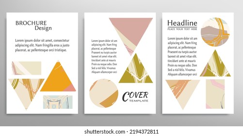 Abstrakte Hintergrundbilder, Grunge-Textur. Minimalistische Kunst, Pinselstriche Stil. Design für Karte, Broschüre, Banner Idee, Buchumschlag, Buchdruck, Flugblatt A4. Seite Collage, Web-Header Vorlage.