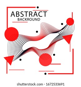 Color de fondo abstracto. Líneas onduladas con efecto de fusión en el gradiente del fluido. Ilustración De Vector Para Papel De Fondo, Banner, Fondo, Tarjeta, Ilustración De Libros, Desembarque 
