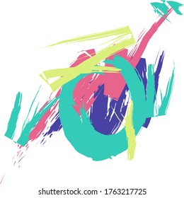 Abstract backround colorfull modern fun