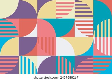 Fondo abstracto geometría diseño gráfico portada plantilla patrón vector
