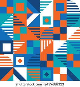 Fondo abstracto geometría diseño gráfico portada plantilla patrón vector