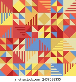 Fondo abstracto geometría diseño gráfico portada plantilla patrón vector