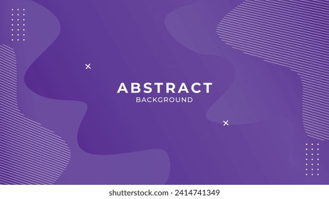 Abstract backround Purple gradient liquid shapes background