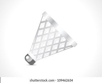 abstract badminton icon vector illustration