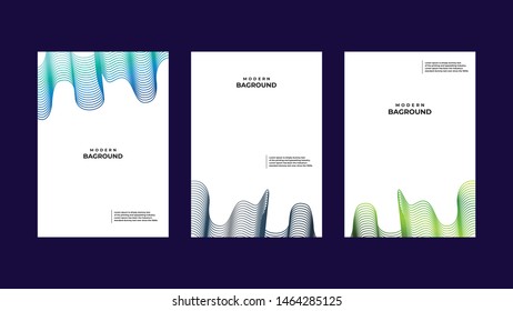 Abstract baground set of colors and lines in a beautiful combination. Modern vector template