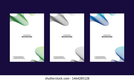 Abstract baground set of colors and lines in a beautiful combination. Modern vector template