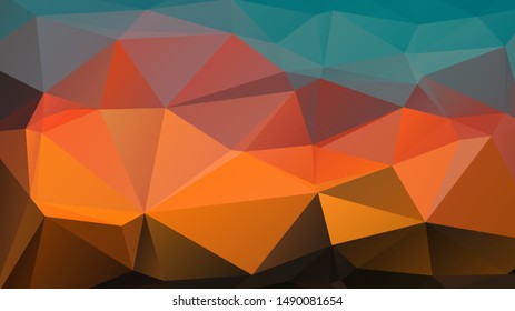 Abstract Bakcground , Low Poly Background . vector blurry triangle texture. Brand new colorful illustration in with gradient. Brand new style for your business design.