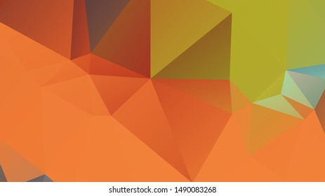 Abstract Bakcground , Low Poly Background . vector blurry triangle texture. Brand new colorful illustration in with gradient. Brand new style for your business design.