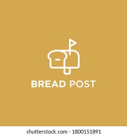 abstract bakery logo. post icon