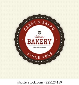 abstract bakery object on a white background
