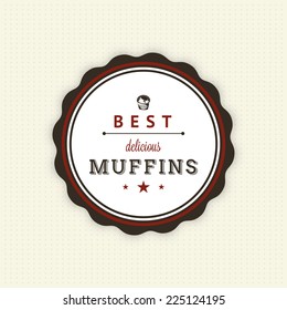 abstract bakery object on a white background