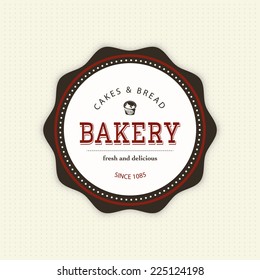 abstract bakery object on a white background