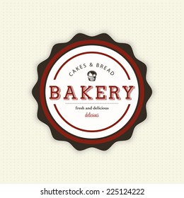 abstract bakery object on a white background