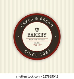 abstract bakery object on a white background