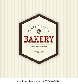 abstract bakery object on a white background
