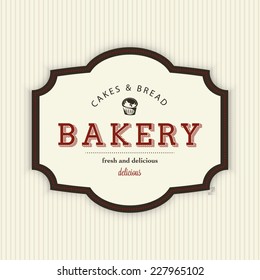 abstract bakery object on a white background