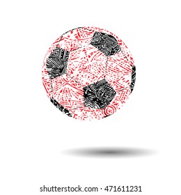 Abstract ball  background