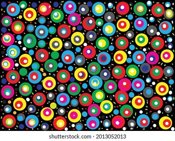 abstract ball pattern design, vector template ,pattern , beautiful vector pattern illustrator