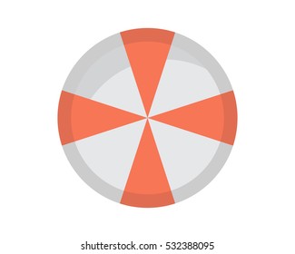 abstract ball travel vacation holiday image vector icon logo symbol
