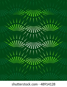 Abstract balls seamless background. Vector illustration.