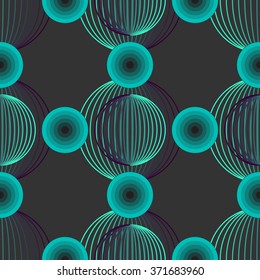 Abstract Balls Vector Pattern