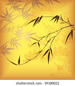 Abstract Bamboo Background 3