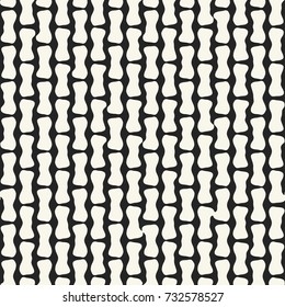 Abstract Bamboo Grid Motif. Seamless Pattern.