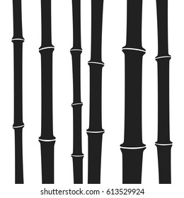 Abstract bamboo stalk background. Vector illustration, eps 8.