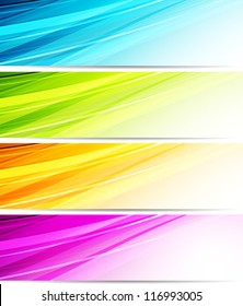 Abstract banner